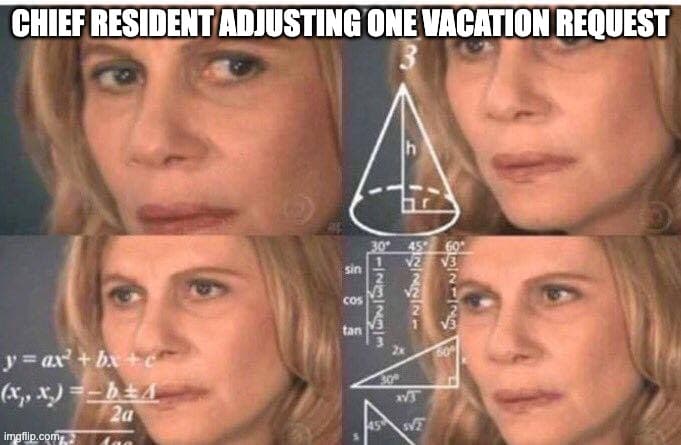 Why building a residency schedule is harder than it looks
